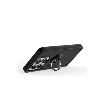 Xiaomi Mi 15 Pro Kılıf Montreal Yüzüklü Silikon Kapak - Kırmızı
