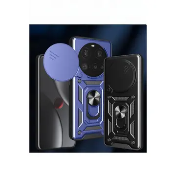 Xiaomi Mi 15 Ultra Kılıf Pars Lens Yüzüklü Silikon - Lacivert