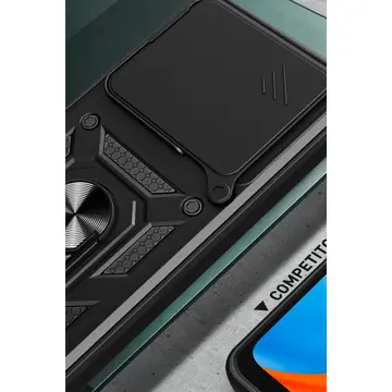Xiaomi Mi 14t Pro Kılıf Pars Lens Yüzüklü Silikon - Yeşil