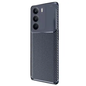 Realme C75 4g Auto Focus Karbon Kapak - Lacivert
