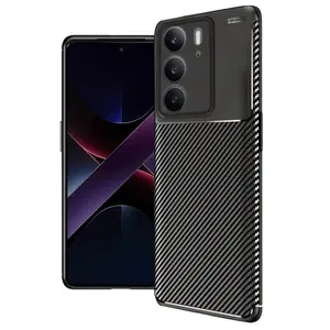 Realme C75 4g Auto Focus Karbon Kapak - Siyah