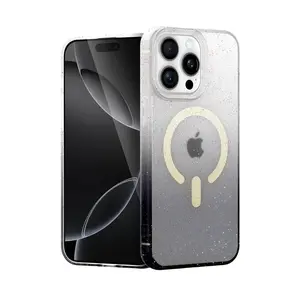 İphone 14 Pro Max Pummel Shiny Magsafe Kapak - Siyah
