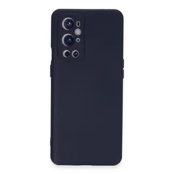 One Plus 9 Pro Kılıf Nano İçi Kadife Silikon - Lacivert