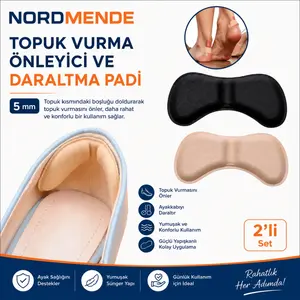 5 Mm Topuk Vurma Önleyici Ayakkabı Daraltma Pedi 2&amp;#39;li Set