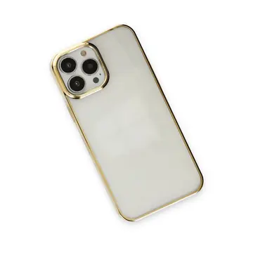 İphone 14 Pro Kılıf Element Silikon - Gold