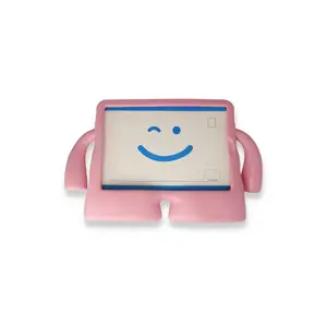 İpad 2025 10.9 10.nesil (a16) Kılıf Karakter Tablet Silikon - Açık Pembe