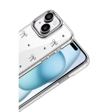İphone 15 Fiyonk Desenli Kapak - Desen 5