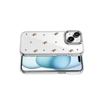 İphone 15 Fiyonk Desenli Kapak - Desen 6