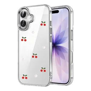İphone 17 Fiyonk Desenli Kapak - Desen 9
