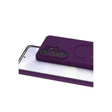 Samsung Galaxy S26 Ultra Regal Magsafe Standlı Kapak - Derin Mor