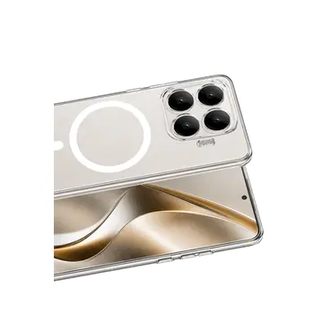 Xiaomi Mi 17t Pro Combo Sert Şeffaf Magsafe Kapak - Şeffaf
