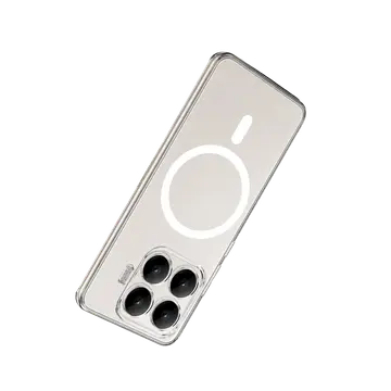 Xiaomi Mi 17t Pro Combo Sert Şeffaf Magsafe Kapak - Şeffaf