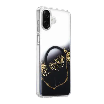 Onegif Samsung Galaxy A07 4g Lotus Simli Magsafe Kapak - Siyah