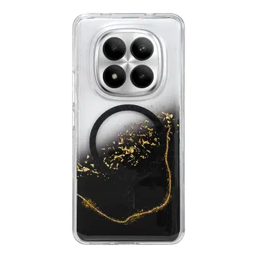 Onegif Xiaomi Redmi Note 15 Pro 4g Lotus Simli Magsafe Kapak - Siyah
