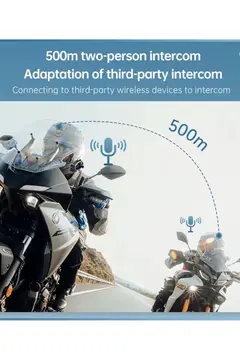 Q29 Motosiklet Kask Bluetooth Kulaklık Eşleşmeli 1080p Kamera Geniş Açı Su Geçirmez Intercom