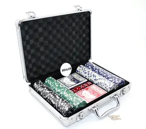 Metal Çantalı 200 Chipli Poker Oyunu