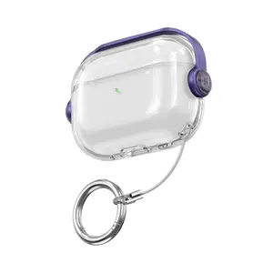 Airpods Pro 3 (3.nesil) Tema Kılıf - Mor