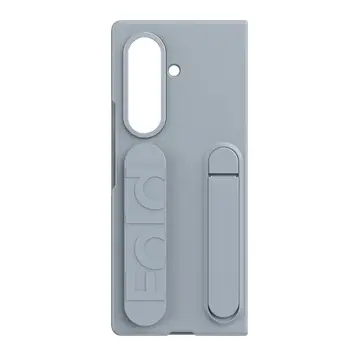 Samsung Galaxy Z Fold 7 Kılıf Costa Standlı Kapak - Gri
