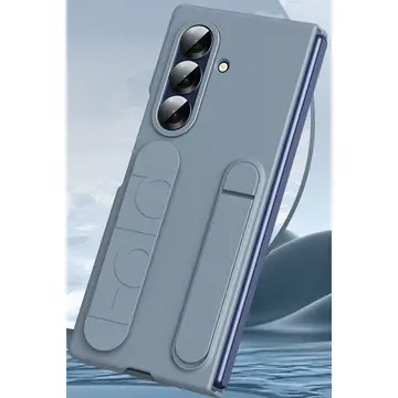 Samsung Galaxy Z Fold 7 Kılıf Costa Standlı Kapak - Gri