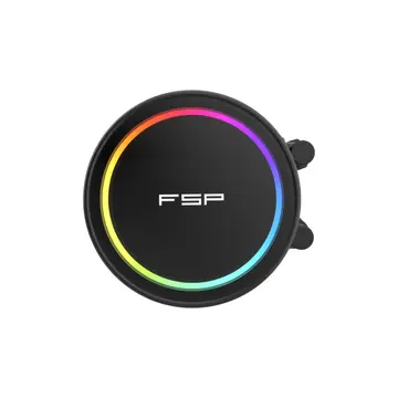 FSP AE24-B 240mm ARGB 2 Fanlı (LGA1851/1700/1200/AM4/AM5) Uyumlu CPU Sıvı Soğutma (Siyah)(1923)