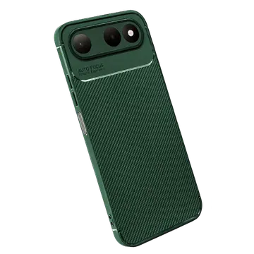 Tecno Spark 50 5g Auto Focus Karbon Kapak - Yeşil