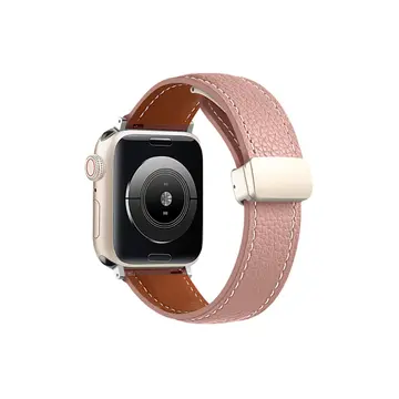 Watch 42mm Kr414 Daks Deri Kordon - Pembe