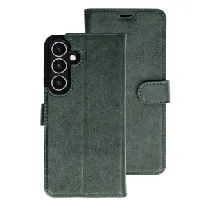 Samsung Galaxy A27 5g Trend S Plus Kapaklı Kılıf - Yeşil