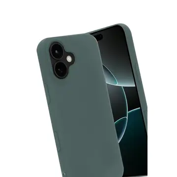 İphone 17 Nano İçi Kadife Silikon - Koyu Yeşil
