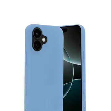 İphone 17 Nano İçi Kadife Silikon - Mavi