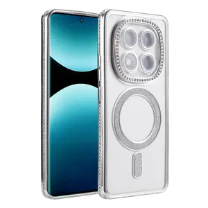 Xiaomi Redmi Note 15 Pro 5g Joke Simli Magneticsafe Kılıf - Gümüş