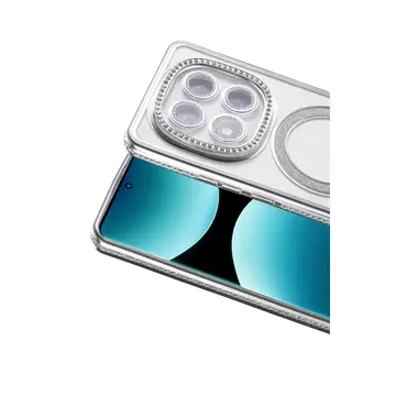 Xiaomi Redmi Note 15 Pro 5g Joke Simli Magneticsafe Kılıf - Gümüş