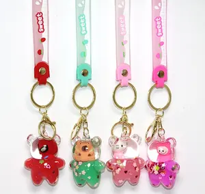 Sulu Silikon Anahtarlık Spiderman, Labubu,kapibara, Hello Kitty