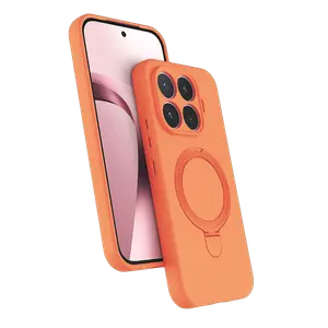 Xiaomi Mi 17t Regal Magsafe Standlı Kapak - Turuncu