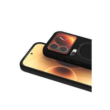 Xiaomi Mi 17 Pro Max Regal Magsafe Standlı Kapak - Siyah