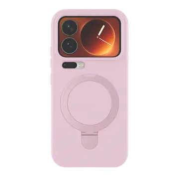 Xiaomi Mi 17 Pro Regal Magsafe Standlı Kapak - Açık Pembe