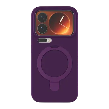Xiaomi Mi 17 Pro Regal Magsafe Standlı Kapak - Derin Mor