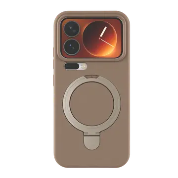 Xiaomi Mi 17 Pro Regal Magsafe Standlı Kapak - Çöl Titanyum