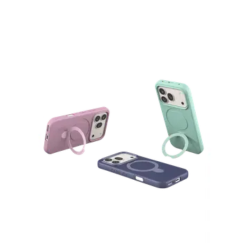 Huawei Honor 600 Regal Magsafe Standlı Kapak - Derin Mor