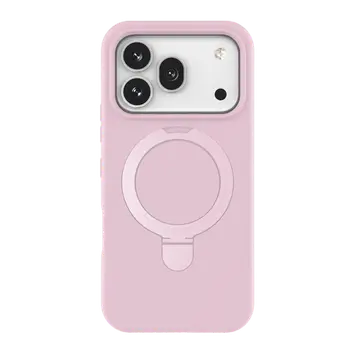 Huawei Honor 600 Pro Regal Magsafe Standlı Kapak - Açık Pembe