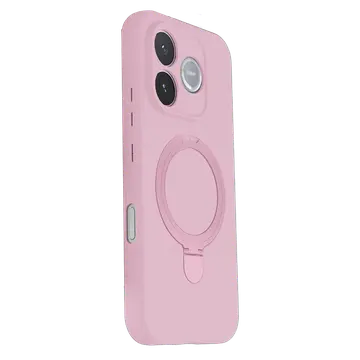 Huawei Honor 600 Lite Regal Magsafe Standlı Kapak - Açık Pembe