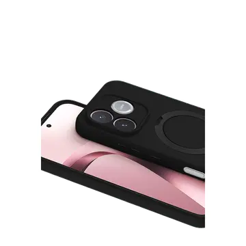 Huawei Honor 600 Lite Regal Magsafe Standlı Kapak - Siyah