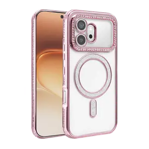 Huawei Honor 600 Joke Simli Magneticsafe Kılıf - Pembe