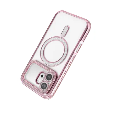 Huawei Honor 600 Joke Simli Magneticsafe Kılıf - Pembe