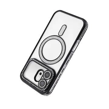 Huawei Honor 600 Joke Simli Magneticsafe Kılıf - Siyah