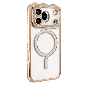 Huawei Honor 600 Pro Joke Simli Magneticsafe Kılıf - Gold
