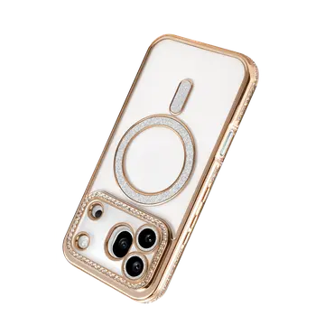 Huawei Honor 600 Pro Joke Simli Magneticsafe Kılıf - Gold