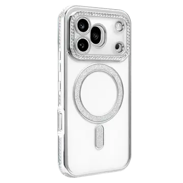 Huawei Honor 600 Pro Joke Simli Magneticsafe Kılıf - Gümüş