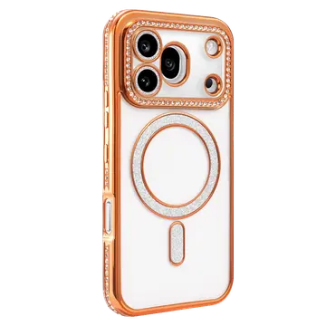 Huawei Honor 600 Pro Joke Simli Magneticsafe Kılıf - Turuncu