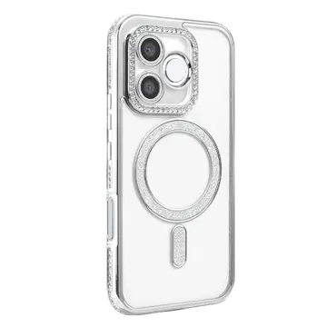 Huawei Honor 600 Lite Joke Simli Magneticsafe Kılıf - Gümüş