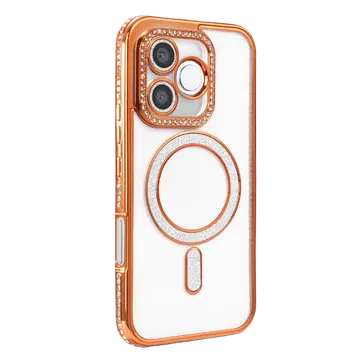 Huawei Honor 600 Lite Joke Simli Magneticsafe Kılıf - Turuncu